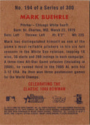 2006 Bowman Heritage Mark Buehrle