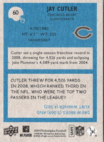 2009 Upper Deck Jay Cutler #60