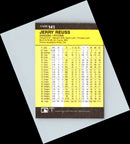 1986 Fleer Jerry Reuss