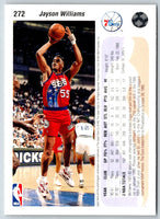 1992 Upper Deck Jayson Williams #272