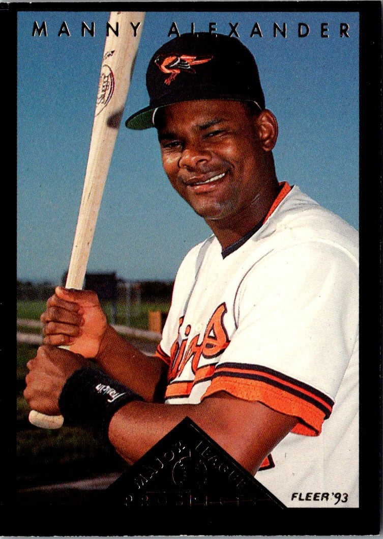 1993 Fleer Major League Prospects I Manny Alexander