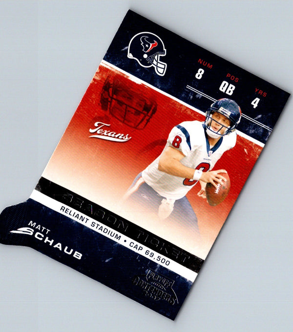 2007 Donruss Classics Matt Schaub #40