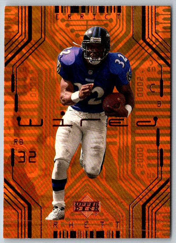 2000 Upper Deck Wired Errict Rhett #W9