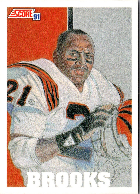 1991 Score James Brooks #622