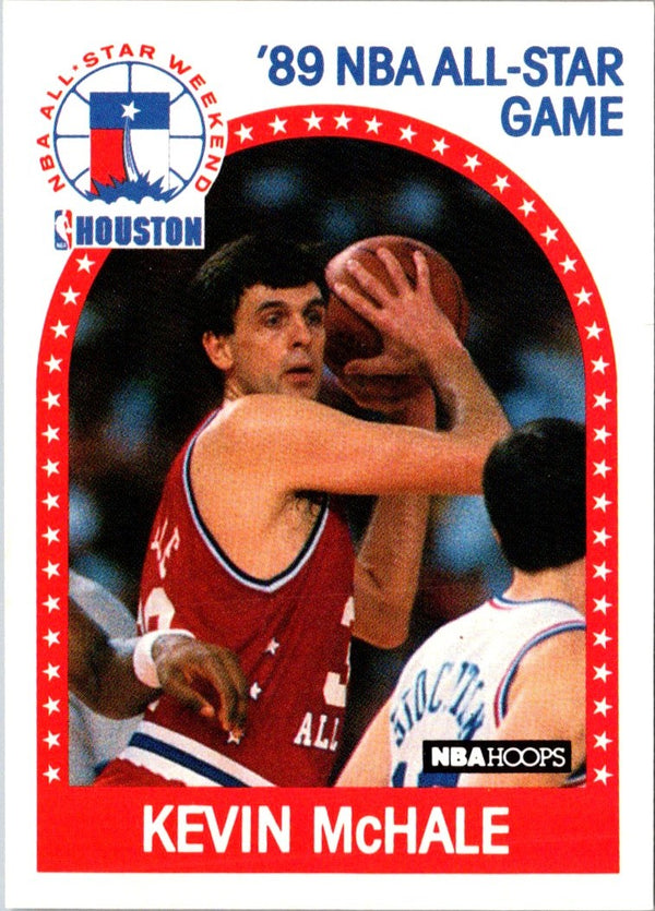 1989 Hoops All-Star Panels Perforated Kevin McHale #156