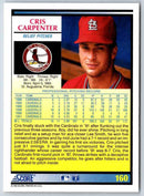 1991 Score Cris Carpenter