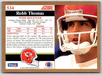 1991 Score Robb Thomas #534