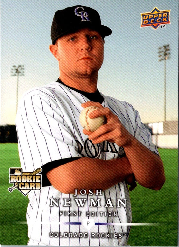 2008 Upper Deck Josh Newman #283