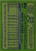 1982 Topps Wayne Gross #692
