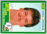 1989 Score David Williams #249 Rookie