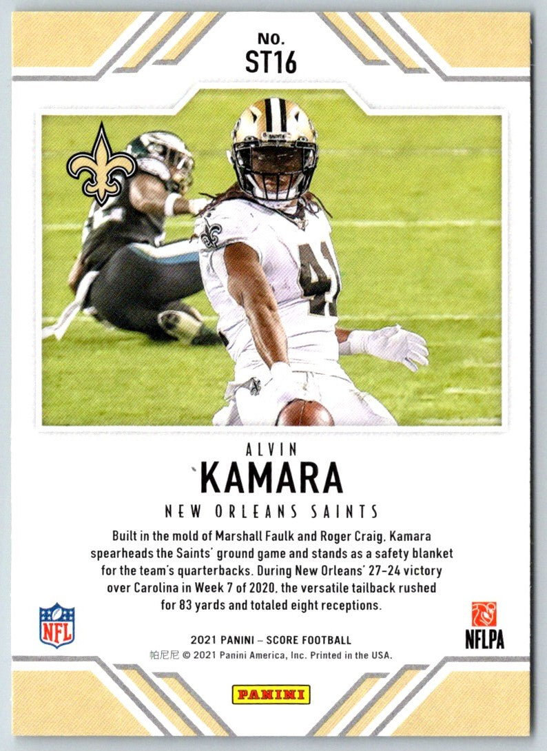 2021 Score Team Alvin Kamara