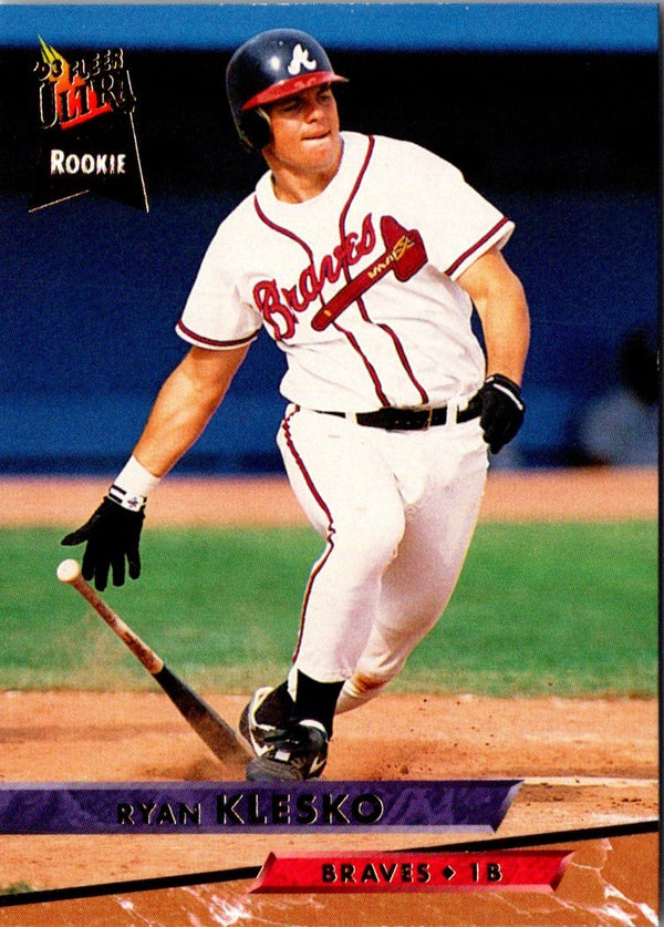 1993 Ultra Ryan Klesko #7