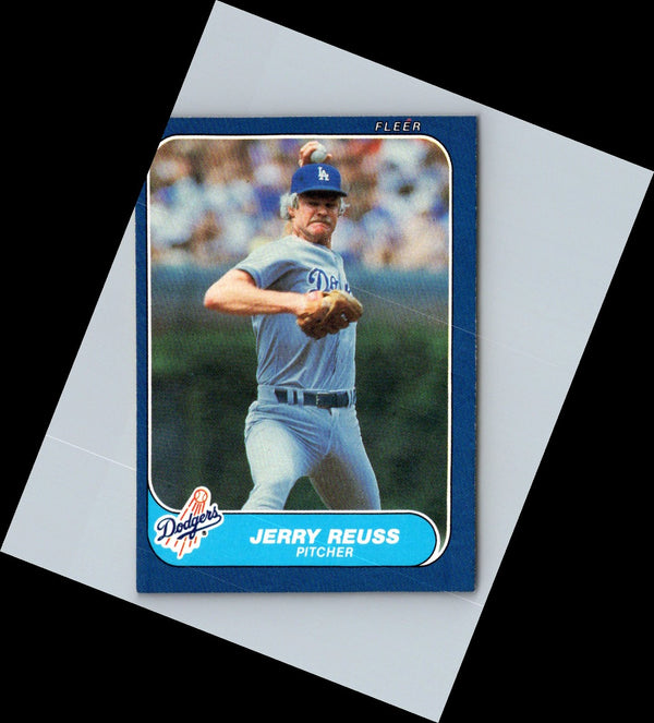 1986 Fleer Jerry Reuss #141