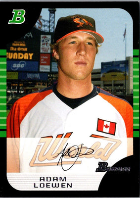 2005 Bowman Chrome Draft Picks & Prospects Adam Loewen #BDP124