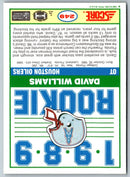 1989 Score David Williams
