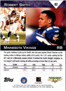 2001 Topps Debut Robert Smith