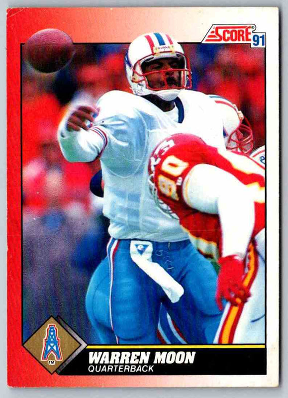 1991 Score Warren Moon #201