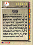 1993 Pro Set Power Update Prospects Gold Demetrius DuBose