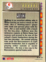 1993 Pro Set Power Update Prospects Gold Demetrius DuBose #PP31