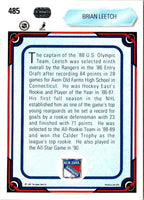 1990 Upper Deck Brian Leetch #485