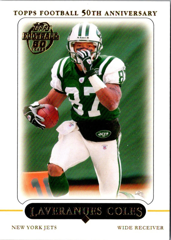 2005 Topps Laveranues Coles #215