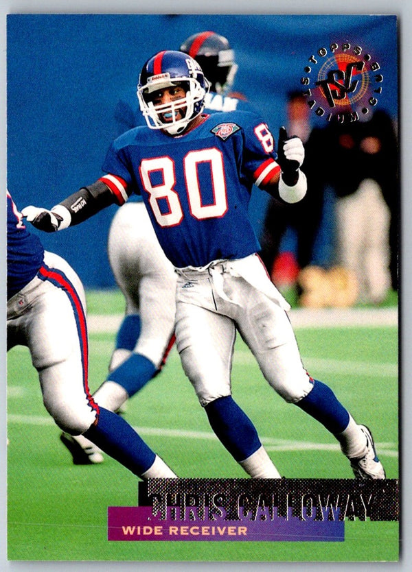 1995 Stadium Club Members Only Chris Calloway #117