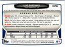 2013 Bowman Chrome Prospects Luis Sardinas