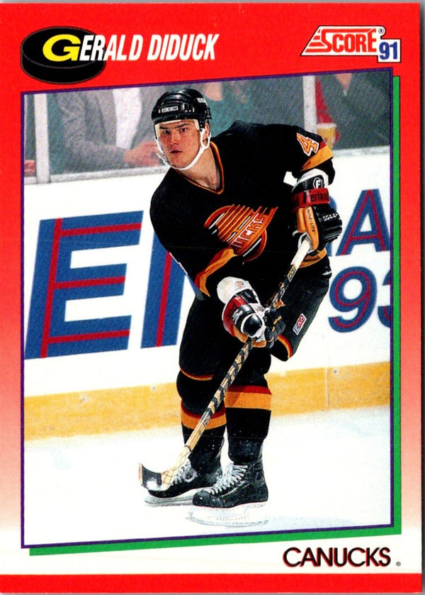 1991 Score Canadian Gerald Diduck #243