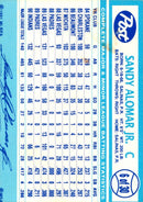 1991 Post Cereal Sandy Alomar Jr.