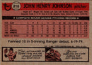 1981 Topps John Henry Johnson