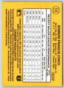 1986 Donruss Francis Lynch