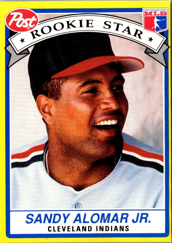1991 Post Cereal Sandy Alomar Jr. #6