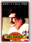 1980 Topps Mike Reinfeldt