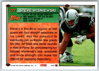 1994 Topps Steve Wisniewski #177