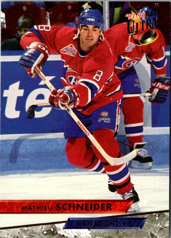 1993 Ultra Mathieu Schneider #78