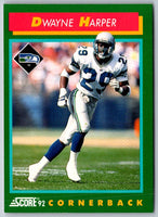 1992 Score Dwayne Harper #261