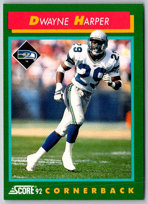 1992 Score Dwayne Harper #261