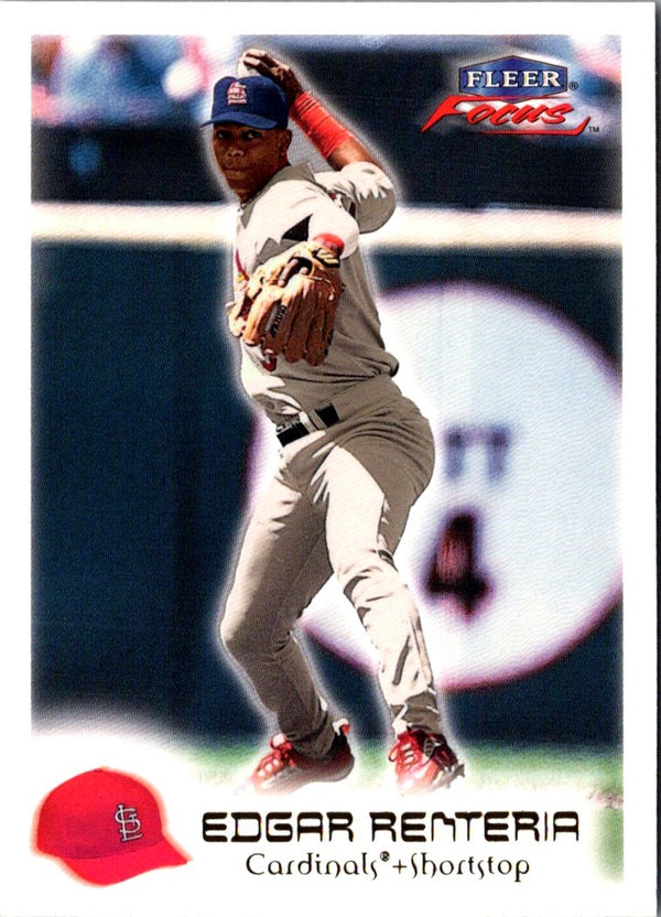 2000 Fleer Focus Edgar Renteria #124