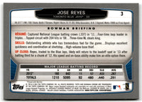 2013 Bowman Chrome Jose Reyes #3