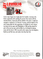2000 Multi-Ad Hickory Crawdads Jay Loviglio #1