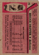 1987 O-Pee-Chee Bruce Driver