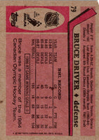 1987 O-Pee-Chee Bruce Driver #79