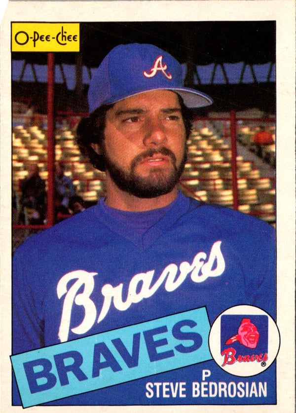 1985 O-Pee-Chee Steve Bedrosian #25