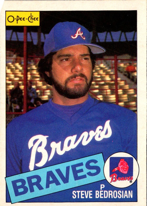 1985 O-Pee-Chee Steve Bedrosian #25