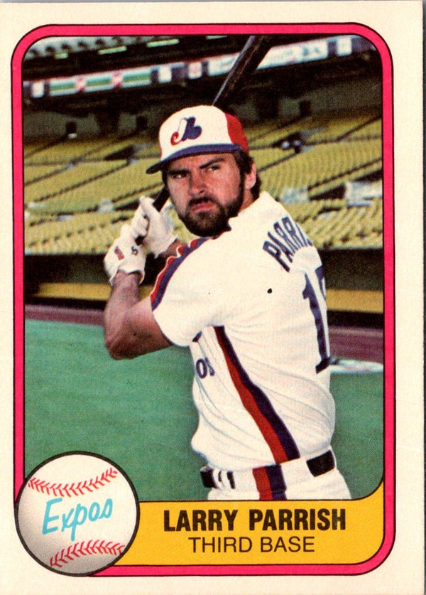 1981 Fleer Larry Parrish #146