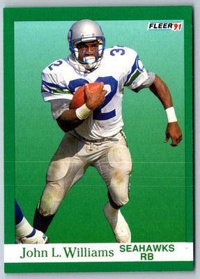 1991 Fleer John L. Williams #195