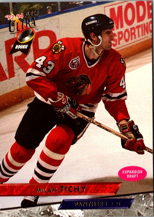 1993 Ultra Milan Tichy #247 Rookie