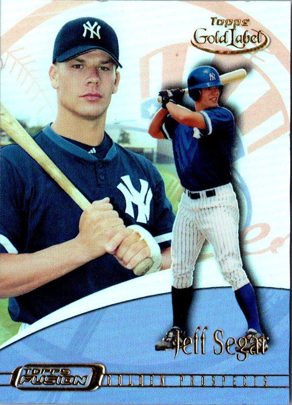 2001 Topps Fusion Jeff Segar #124 Rookie