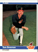 1984 Fleer Tom Brennan