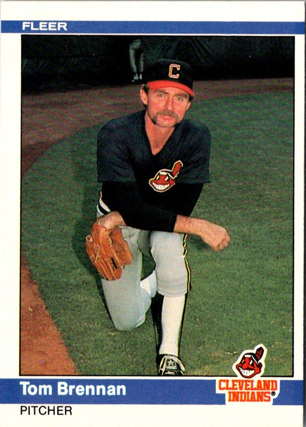 1984 Fleer Tom Brennan #537
